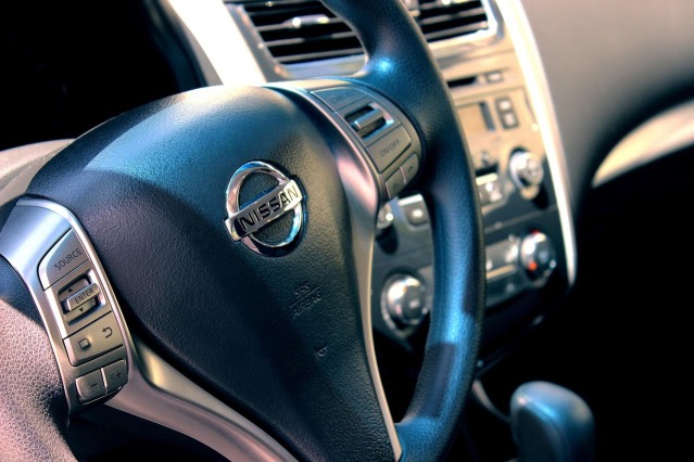 car interior detailing steering wheel